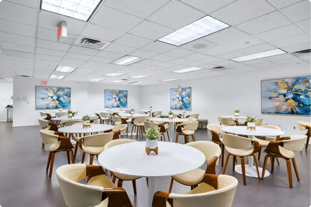 common area at PHP in New Jersey